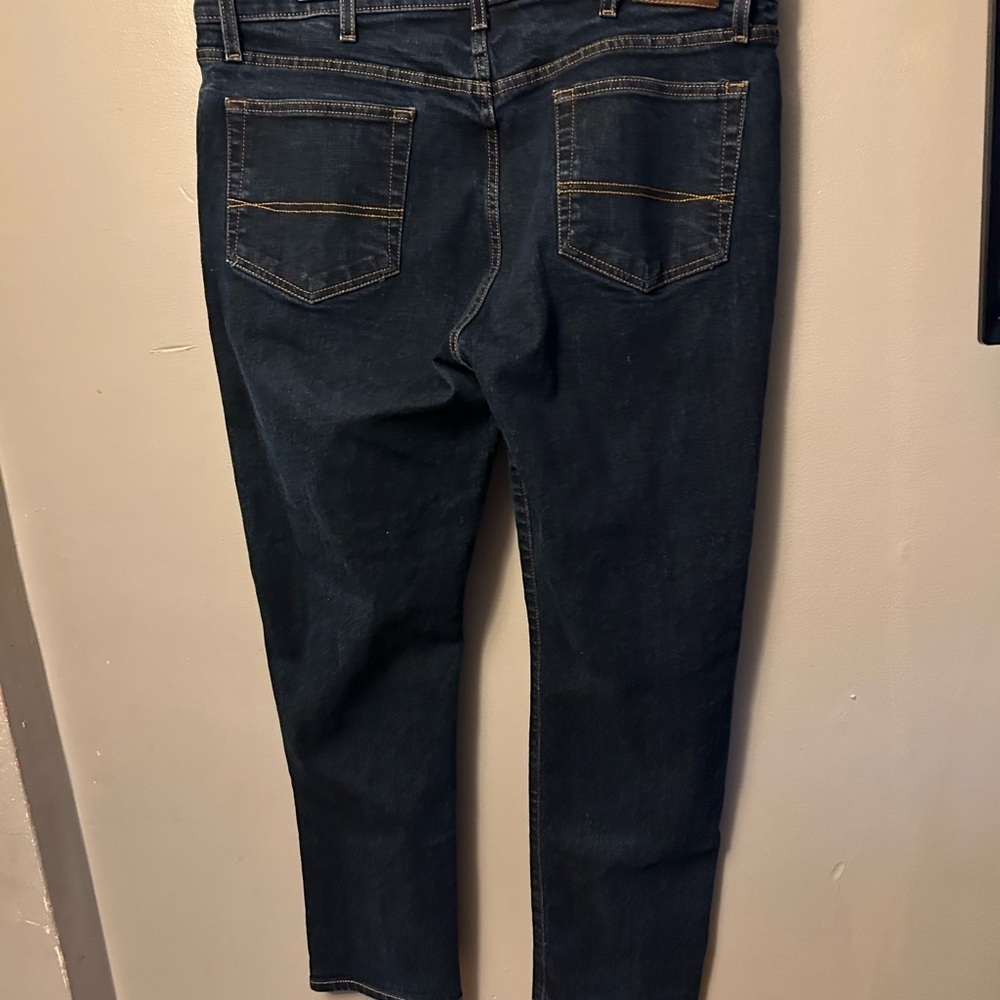 Tommy Hilfiger jeans - dark blue relaxed straight leg classic denim - Picture 5 of 10